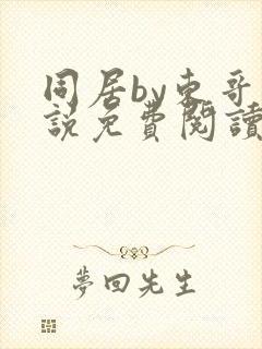 同居by东哥小说免费阅读全文无弹窗封面