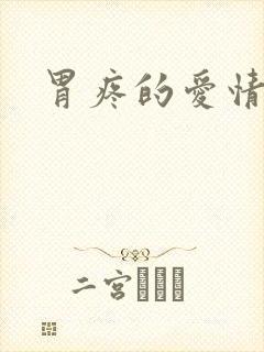 胃疼的爱情封面