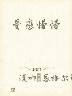 爱恋惜惜