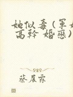 她似毒 (军婚 高干 婚恋)完结封面