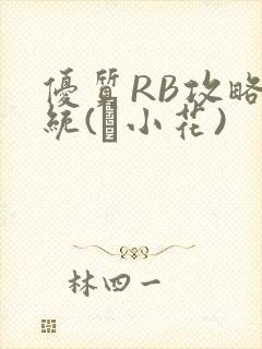 优质RB攻略系统(寀小花)封面