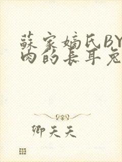 苏家嫡氏BY吃肉的长耳兔