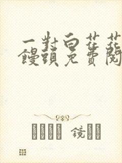 一对白花花的大馒头免费阅读