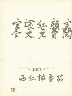 官途红颜完整版全文免费阅读