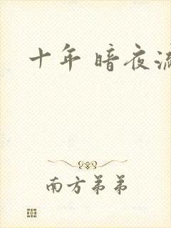 十年 暗夜流光