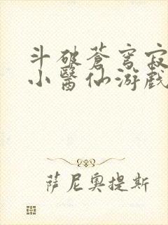 斗破苍穹寂寞的小医仙游戏世界