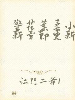 警花叶柔小说最新章节更新封面