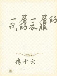 一层一层的剥开我的衣服