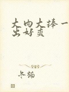 大肉大捧一进一出好爽