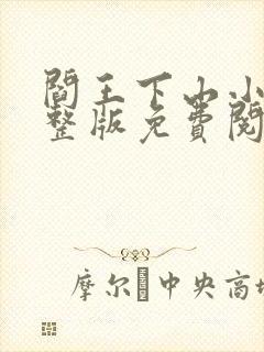 阎王下山小说完整版免费阅读