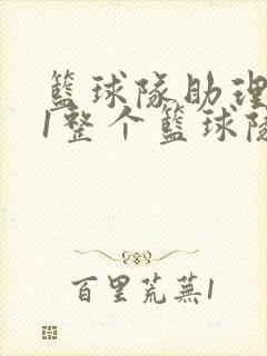 篮球队助理hv1整个篮球队封面