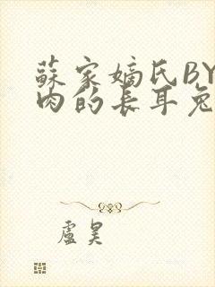 苏家嫡氏BY吃肉的长耳兔