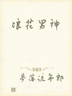 浪花男神封面