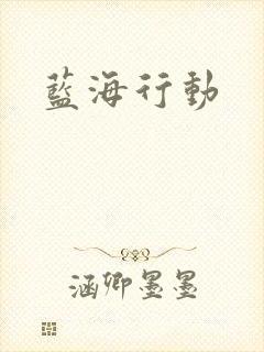 蓝海行动封面