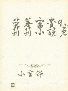 荣华富贵9小王莉莉小说免费阅读封面