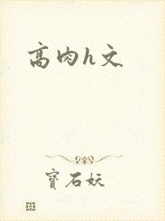 高肉h文封面