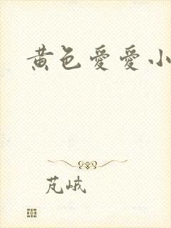 黄色爱爱小说