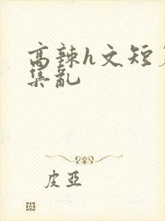 高辣h文短篇合集乱封面