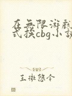 在无限游戏里花式挨cbg小说封面