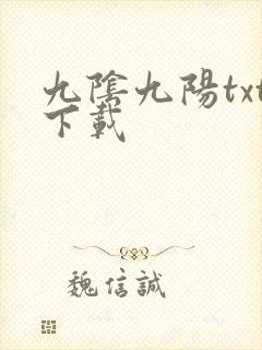 九阴九阳txt下载封面