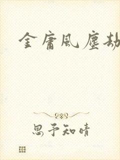 金庸风尘劫
