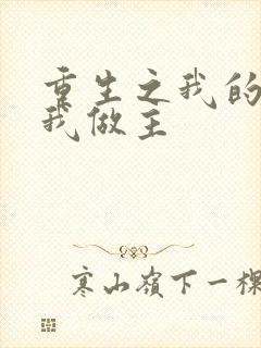 重生之我的快乐我做主封面