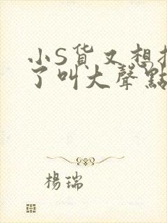 小S货又想挨C了叫大声点小