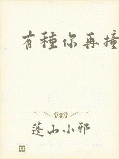 有种你再撞一下