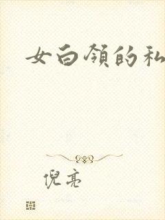女白领的私生活封面