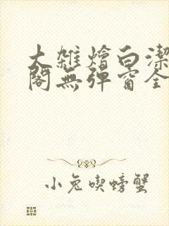 大杂烩白洁笔趣阁无弹窗全本