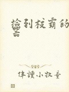 捡到校霸的遥控器