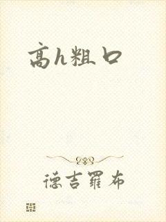 高h粗口