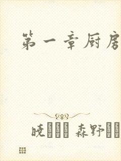 第一章厨房春潮