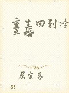 重生回到冷战前军婚