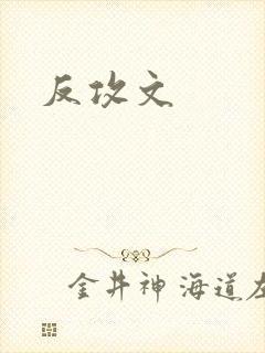 反攻文
