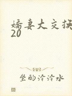 娇妻大交换1一20
