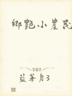 乡艳小农民封面