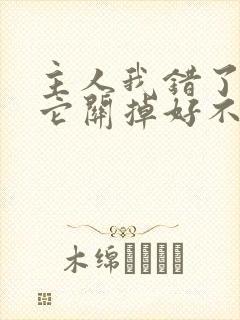 主人我错了请把它关掉好不好封面