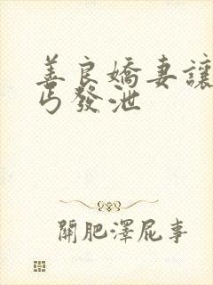 善良娇妻让老乞丐发泄封面