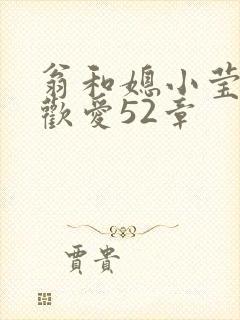 翁和媳小莹浴室欢爱52章封面