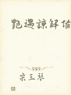 艳遇谅解备忘录封面