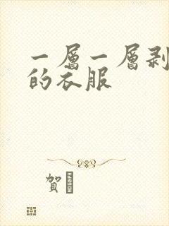 一层一层剥开你的衣服