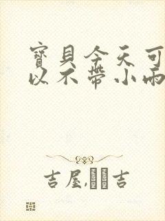 宝贝今天可不可以不带小雨伞