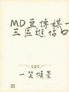 MD豆传媒一二三区进站口