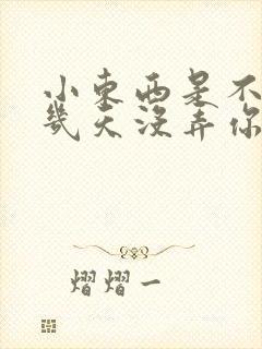 小东西是不是好几天没弄你了作文