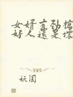 女婿有劲枪枪是好人还是坏人