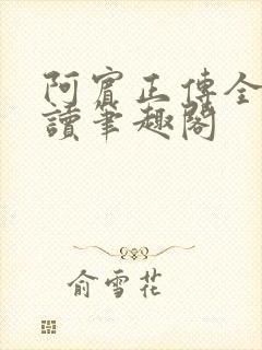 阿宾正传全文阅读笔趣阁