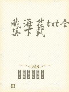 藏海花txt全集下载