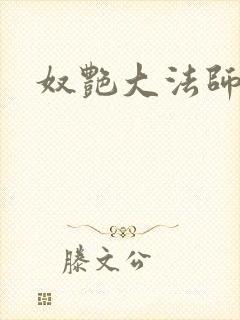 奴艳大法师封面