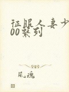 征服人妻少妇500系列封面